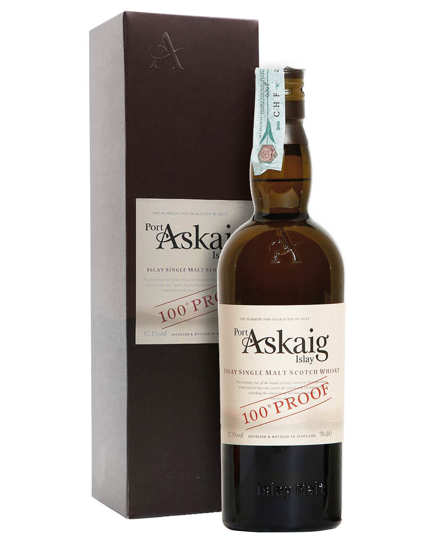 Single Malt Scotch Whisky 100° Proof Port Askaig 0,7 ℓ, En Étui