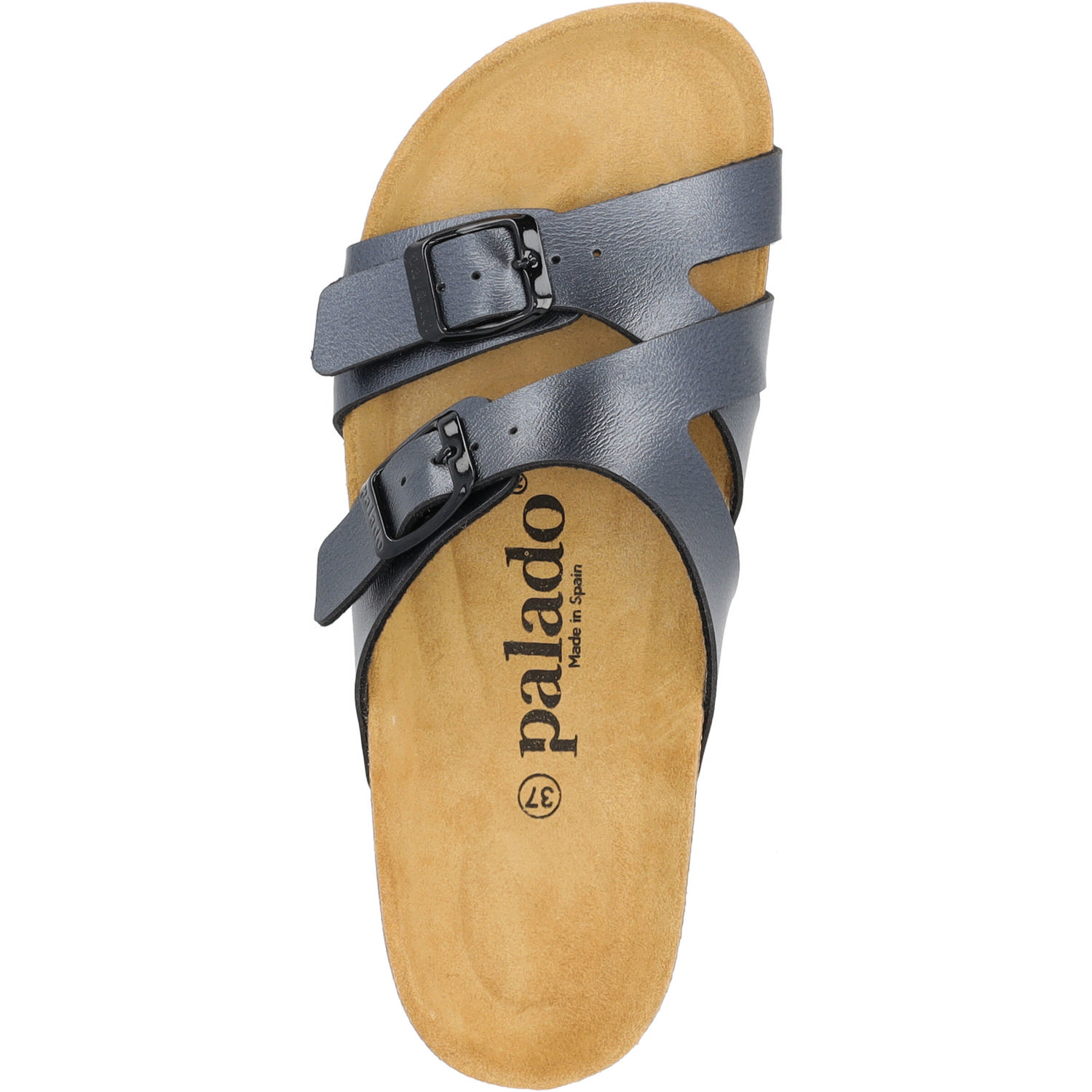 Palado Arrila, Pantoletten, Damen, Schwarz Metallic