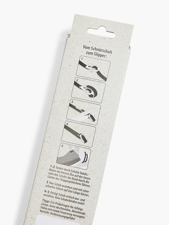 DEICHMANN Gummisenkel Slip & Go 100 cm zuschneidbar