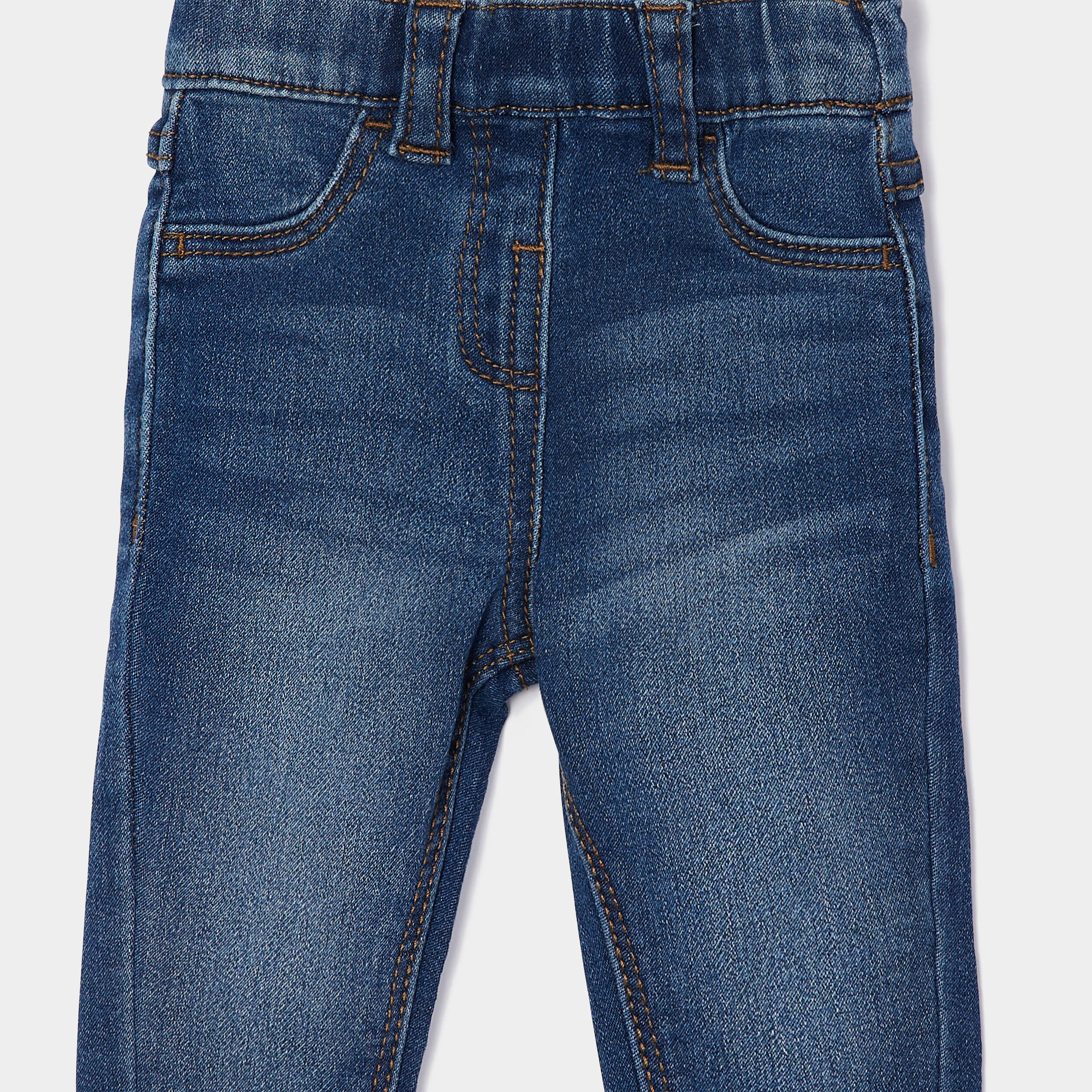 Jegging droit denim stone bébé fille | La Halle