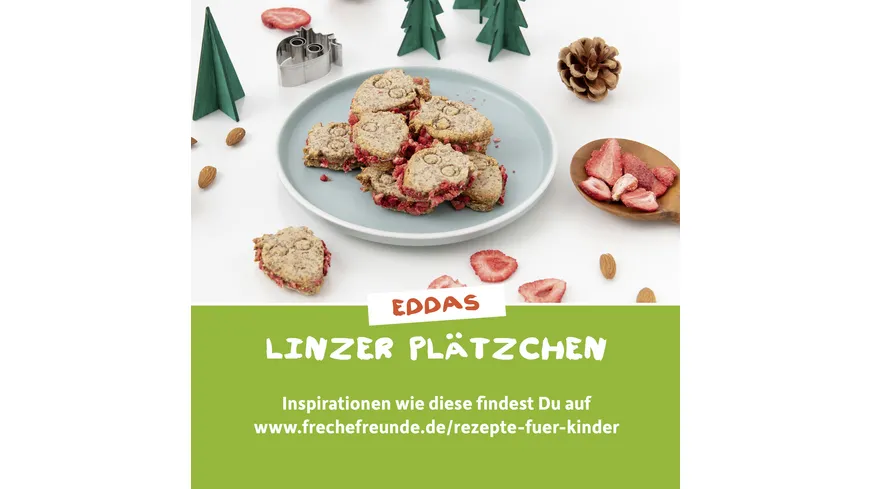 Freche Freunde Bio Fruchtchips 100% Erdbeere 12 g