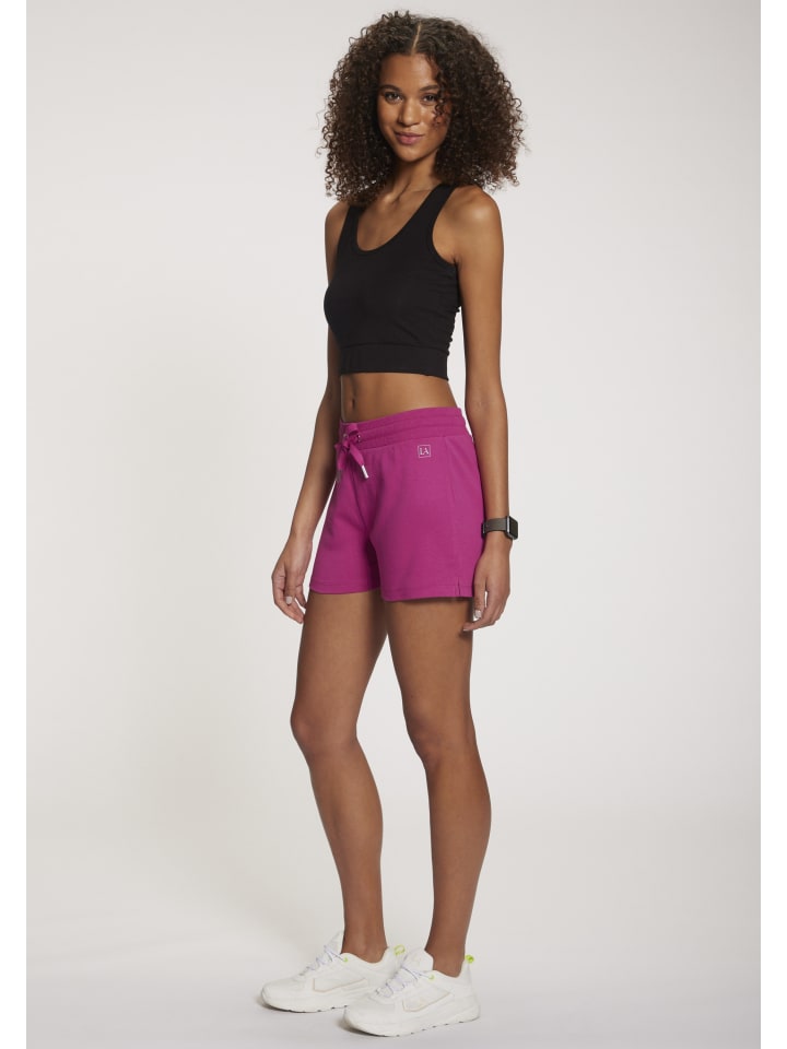 LASCANA ACTIVE Shorts in fuchsia günstig kaufen