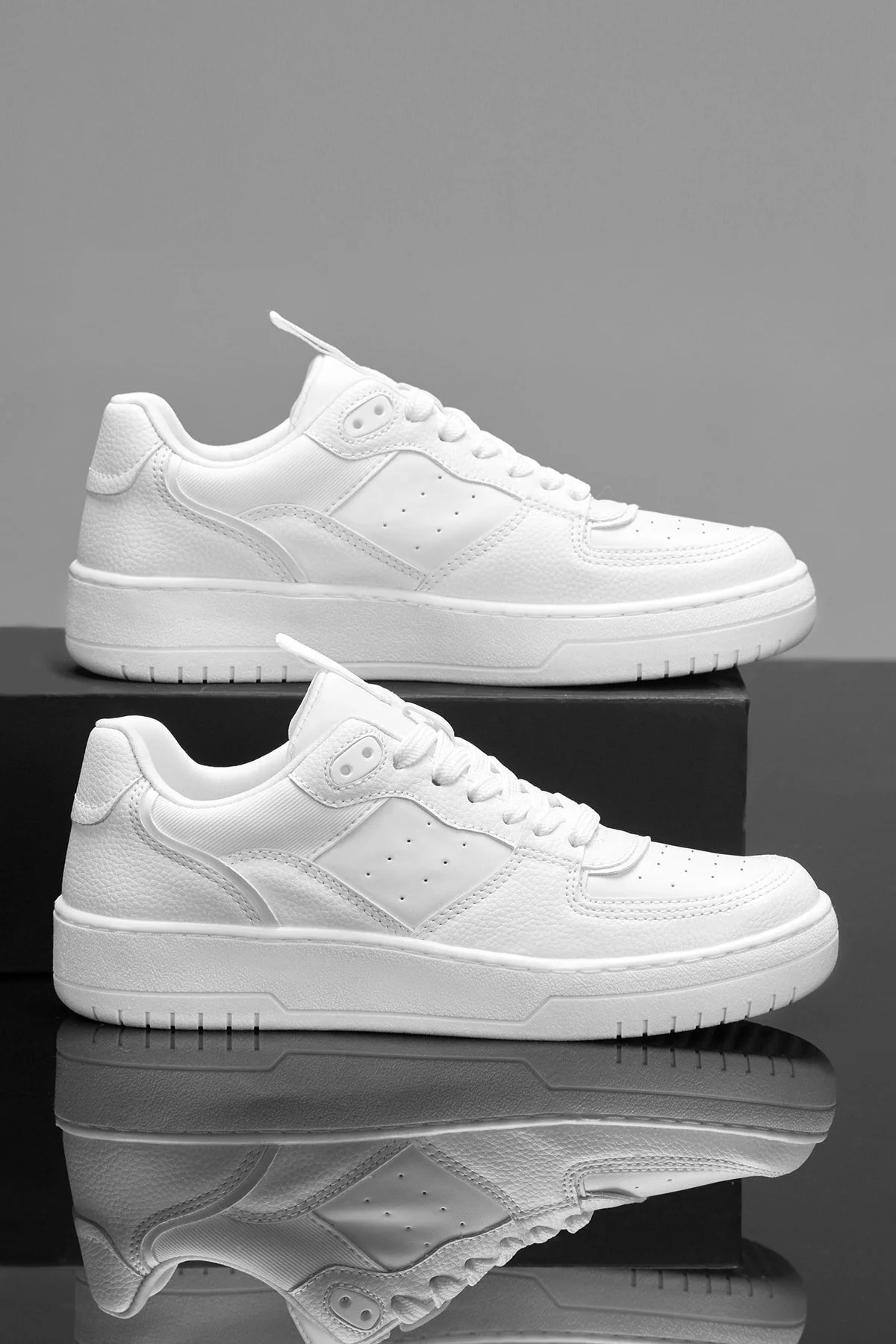 DARK SEER  Ds Alley Full White Damen-Sneaker