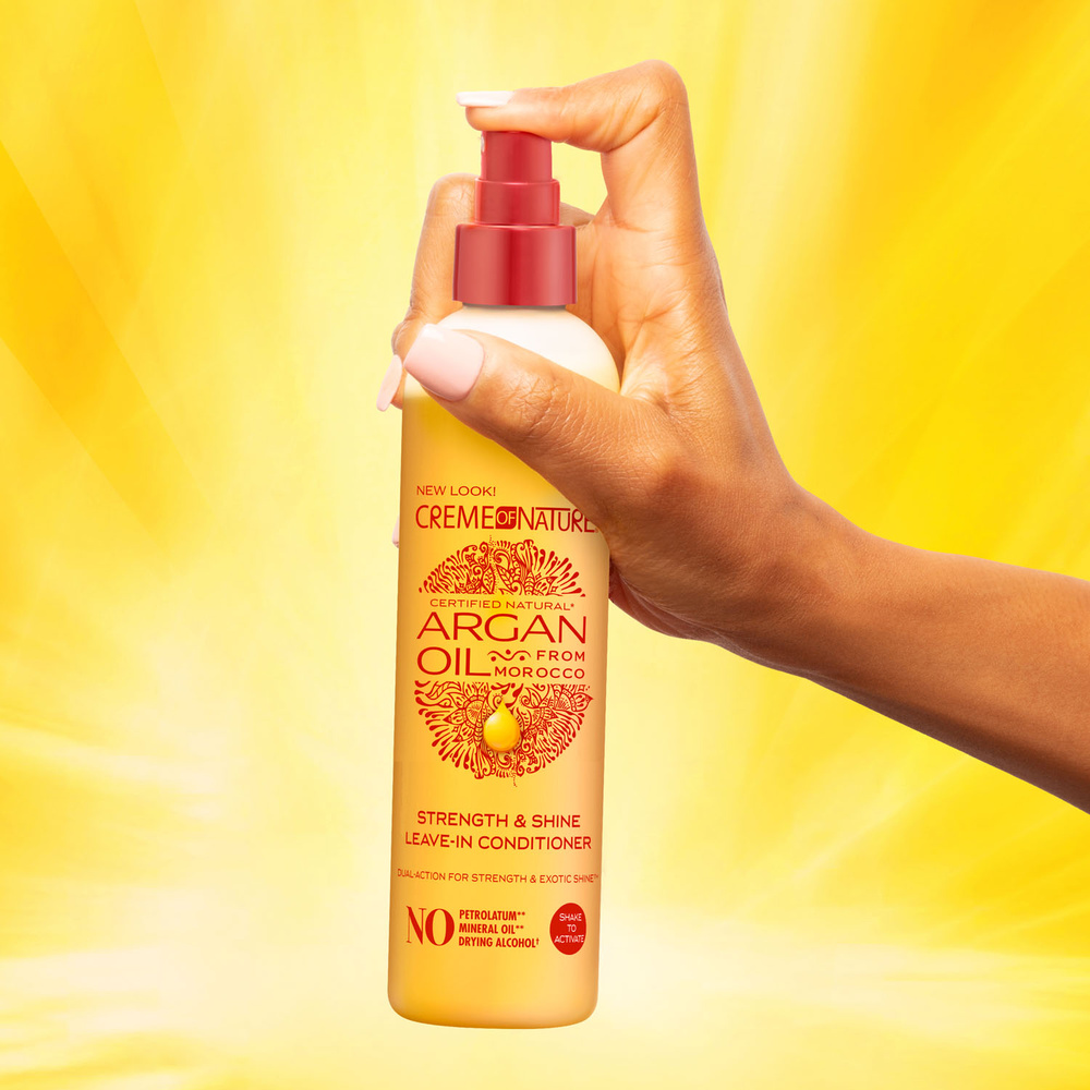 creme of nature SOIN FORTIFIANT SANS RINCAGE - HUILE D'ARGAN DU MAROC SOIN