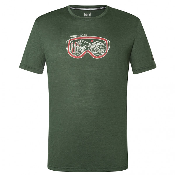 super.natural - Goggle Tee - Merinoshirt