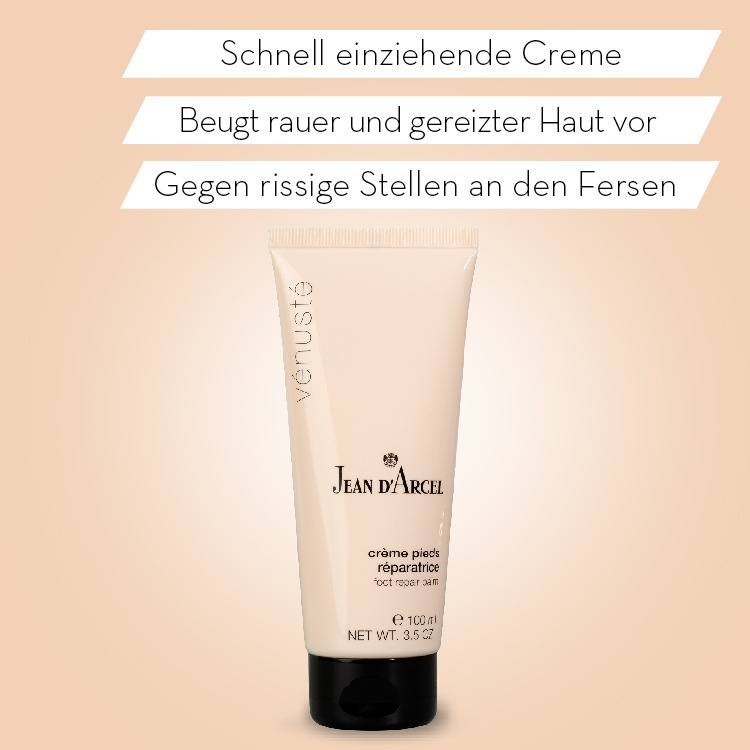 crème pieds réparatrice VÉNUSTÉ - Fußcreme - gegen rissige Stellen an den Fersen - zieht schnell ein