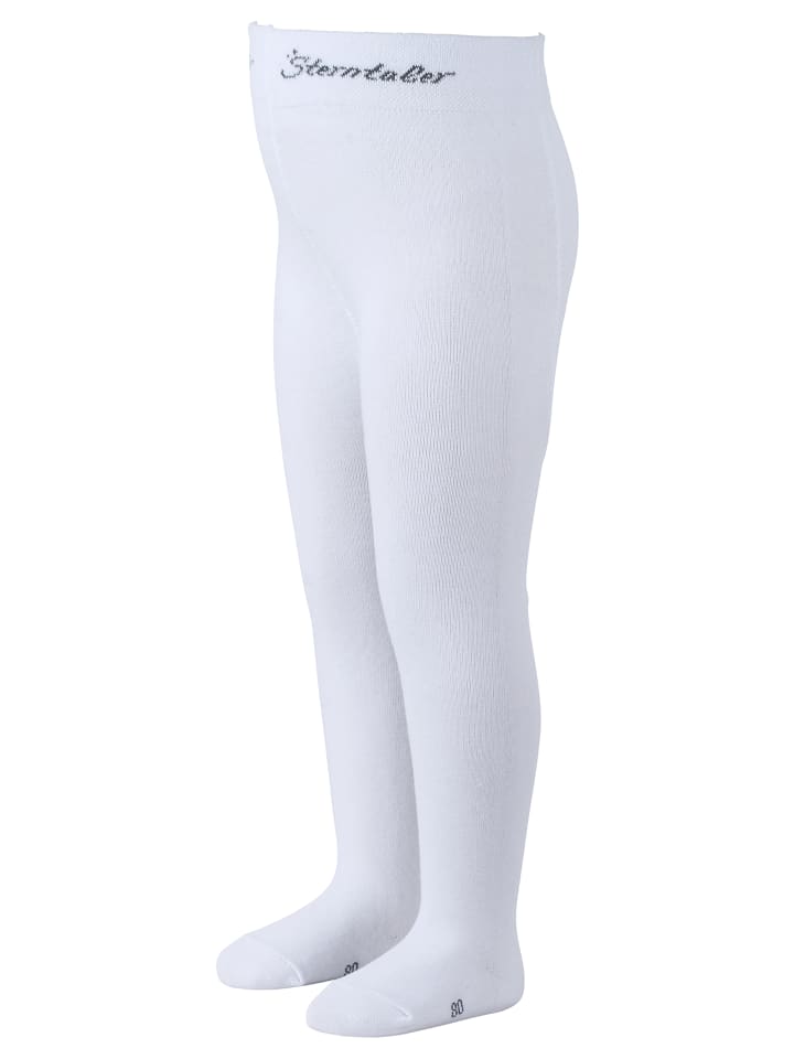 Sterntaler Strumpfhose uni in weiß günstig kaufen