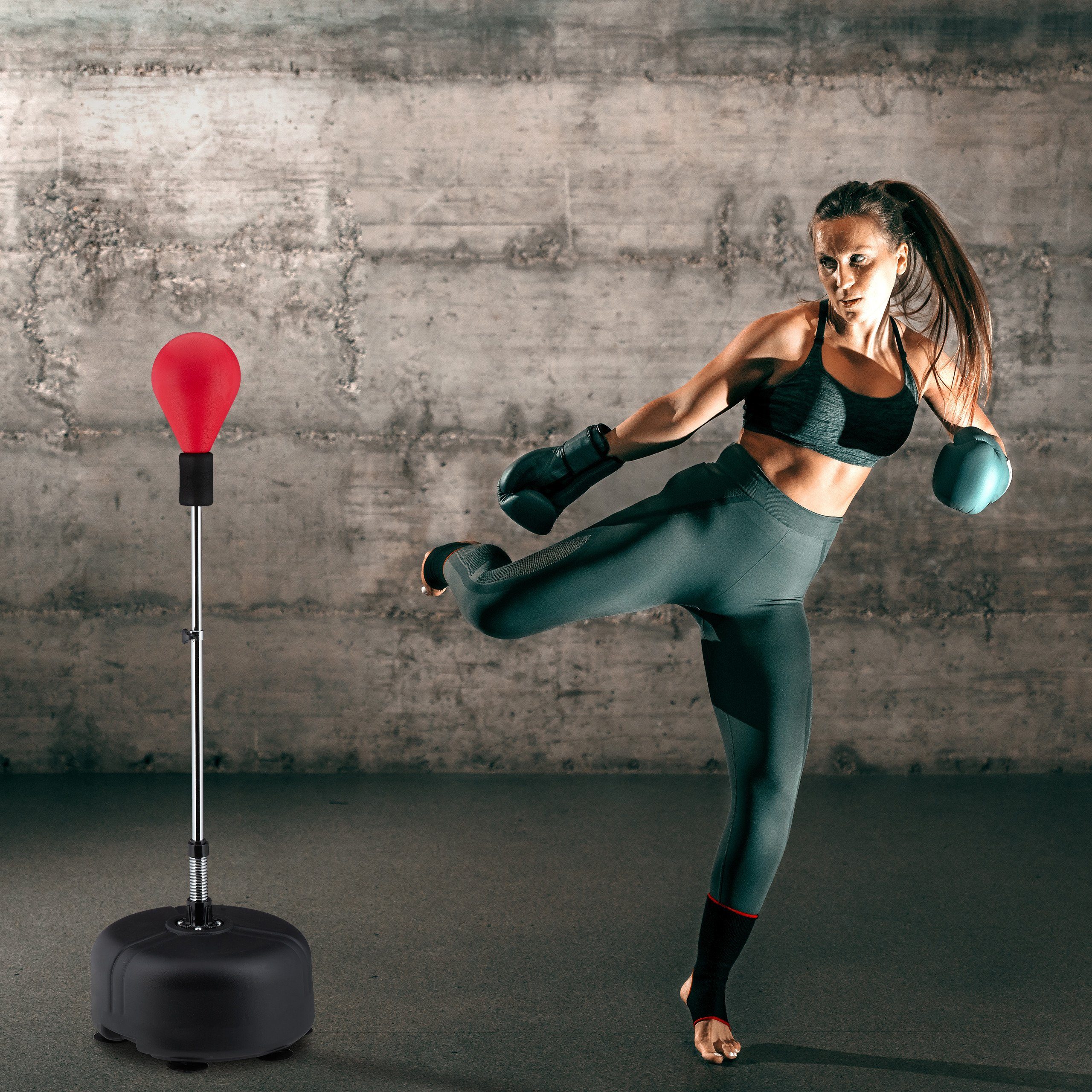 relaxdays Punchingball Punchingball für Erwachsene