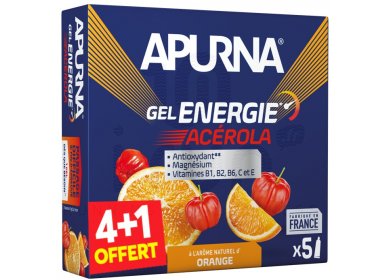 Apurna Etui gels énergie Acérola 4+1