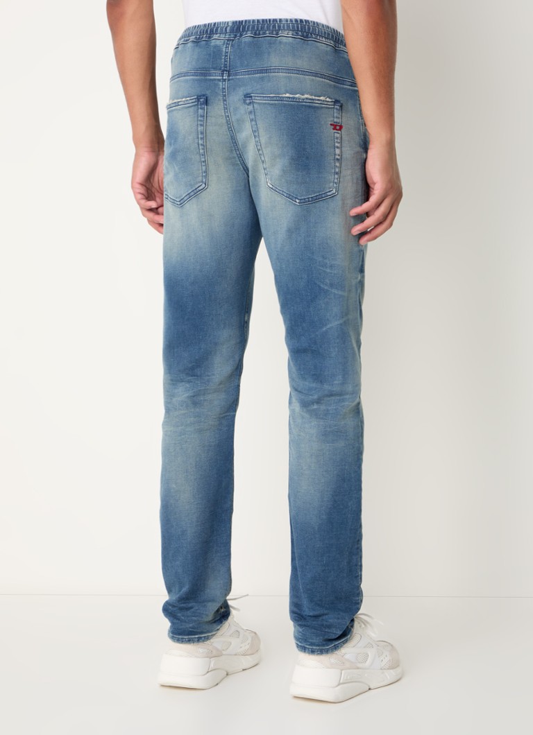 Diesel D-Krooley JoggJeans® tapered jeans with medium wash