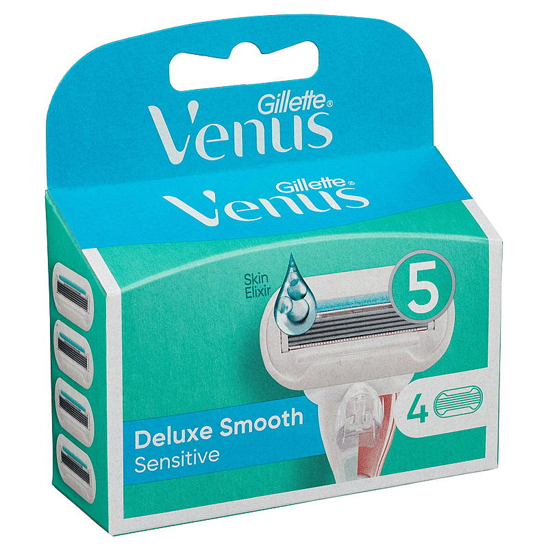 Gillette Gillette blader 4-pk, Smooth sensitive