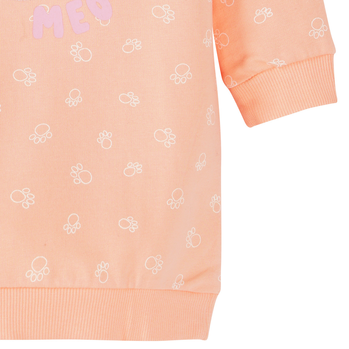 Baby Sweatkleid mit Kapuze