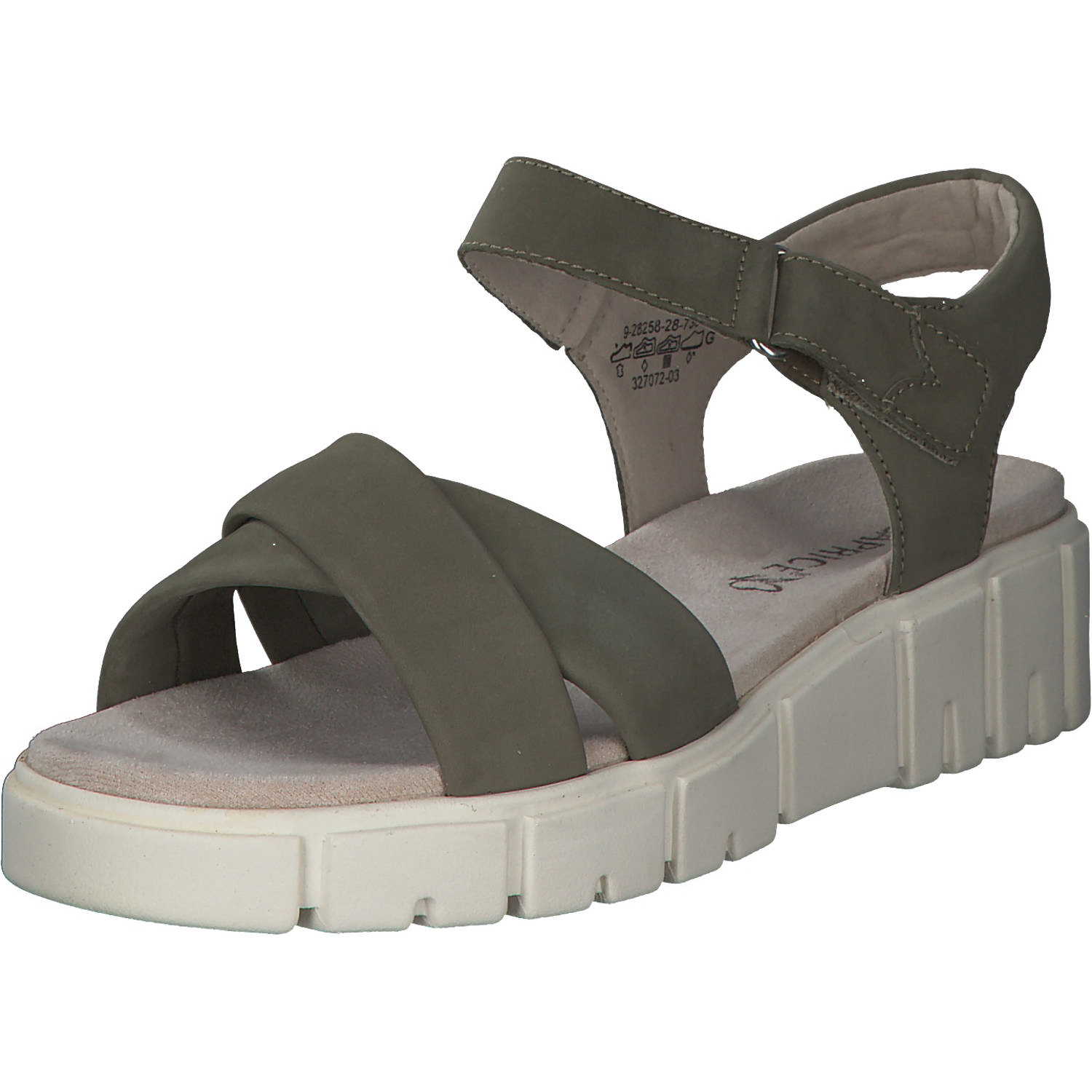 Caprice 28258, Klassische Sandalen, Damen, Cactus Nubuc