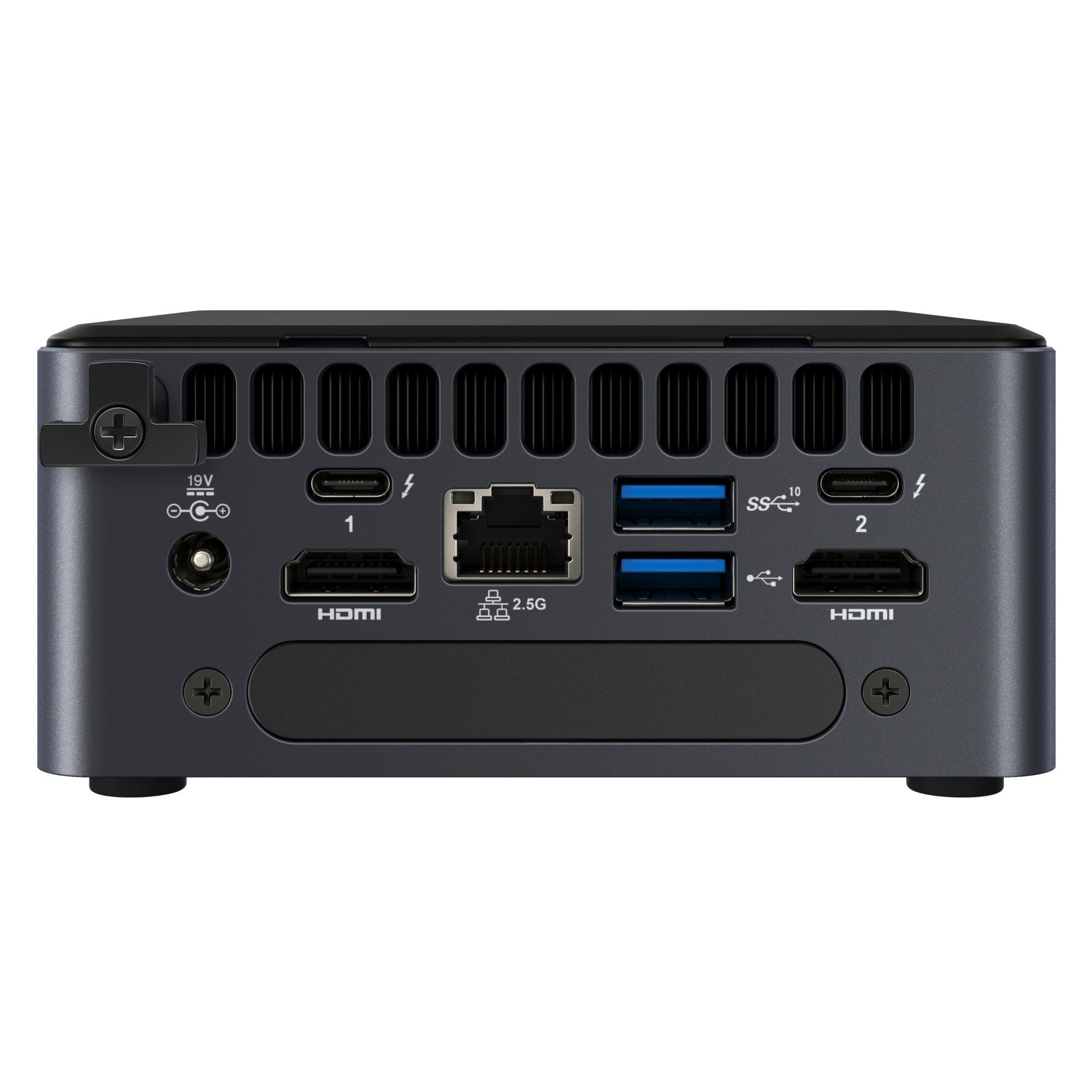 Intel® NUC 11H Pro, fertig eingerichteter Mini-PC (Intel Core i7 1165G7, Iris Xe G7 Graphics, 8 GB RAM, 250 GB SSD)