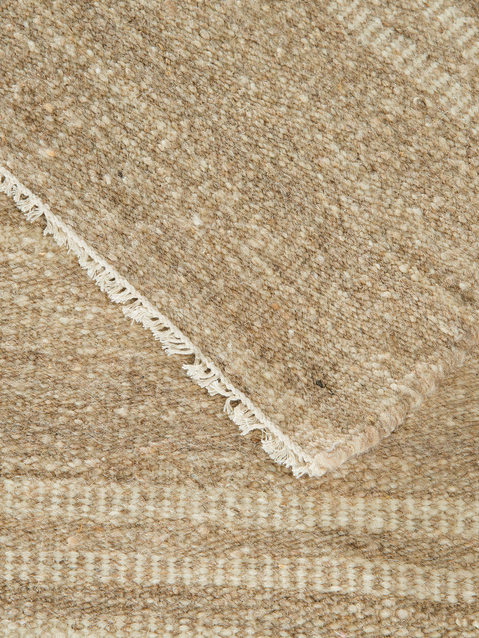 Bergsund Woll-Teppich, Sand