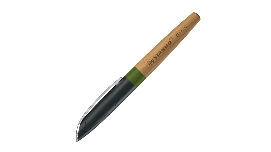 STABILO Grow Füller moosgrün/Eiche - Einzelstift - inklusive Patrone