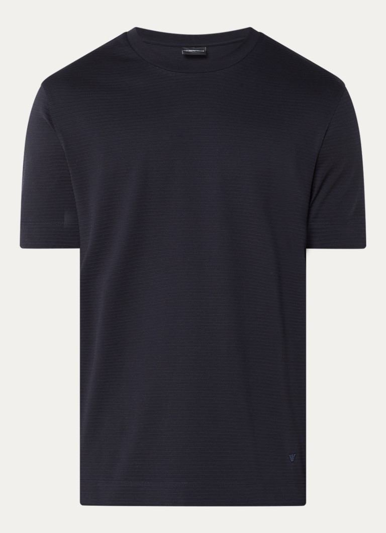 Μπλούζα με ανάγλυφη υφή Emporio Armani
