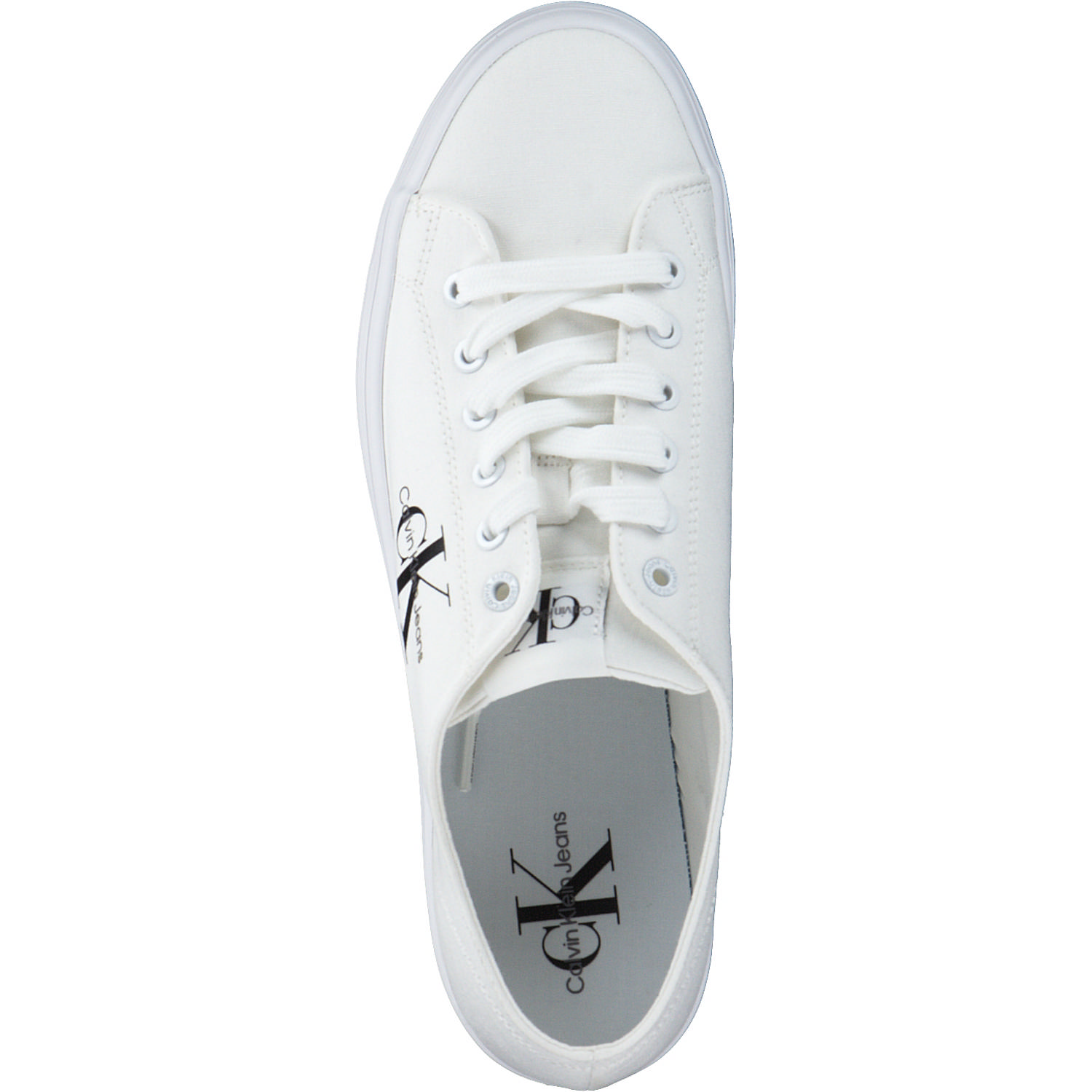 Calvin Klein YW0YW01030, Schnürschuhe, Damen, WHITE