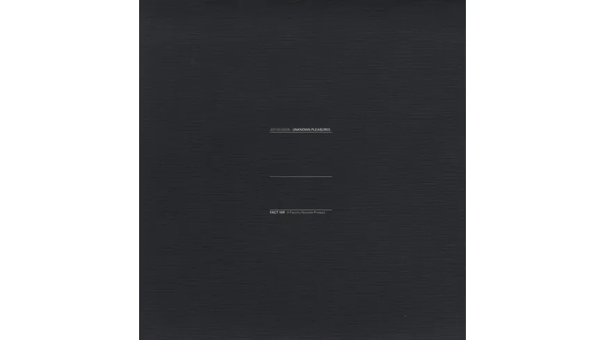 Unknown Pleasures 180GR.