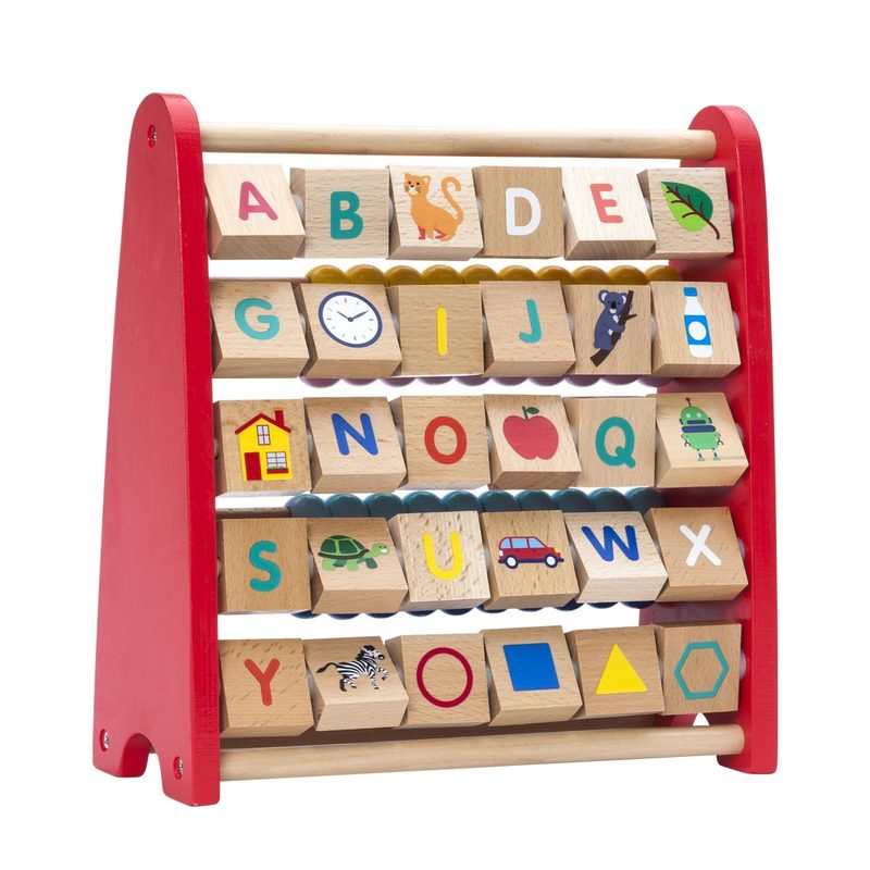 Imagier boulier alphabet 2 en 1 Oxybul