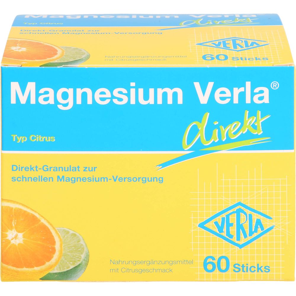 MAGNESIUM VERLA direkt Granulat Citrus