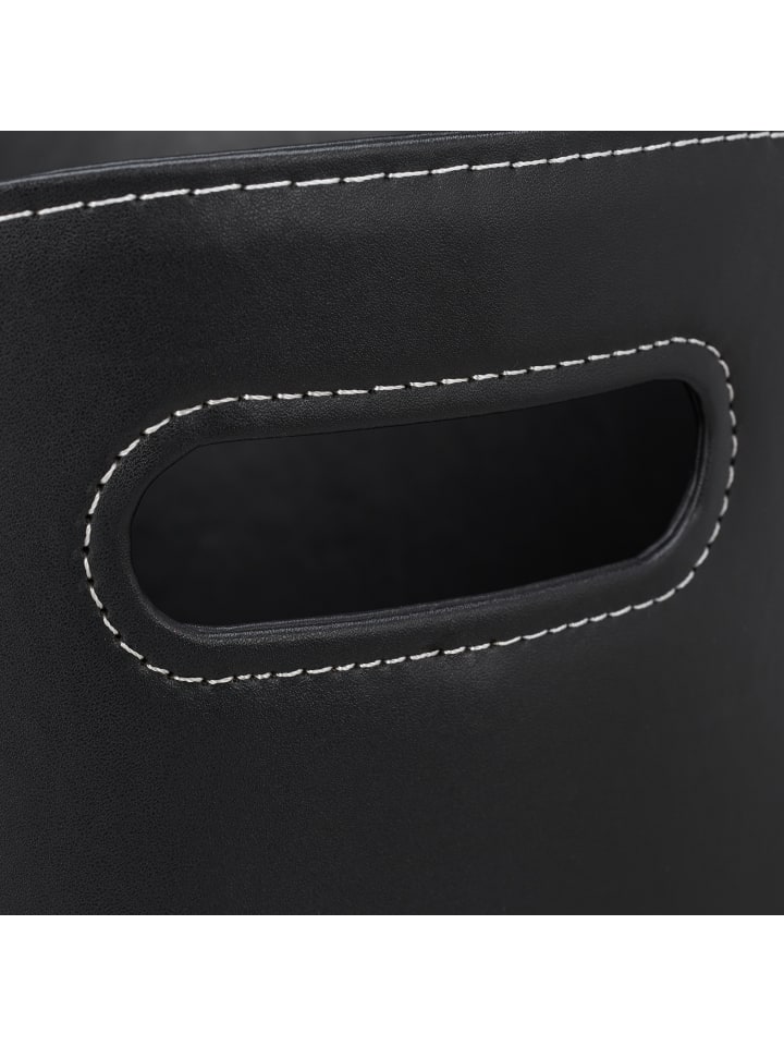 relaxdays Kaminholzkorb XL in Schwarz günstig kaufen onesize