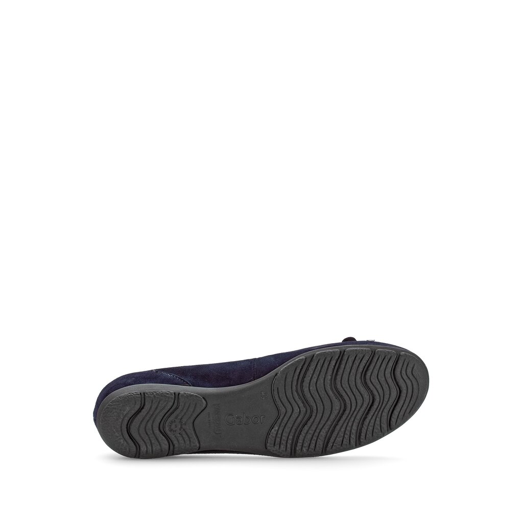 Gabor fashion Sportliche Ballerina blau