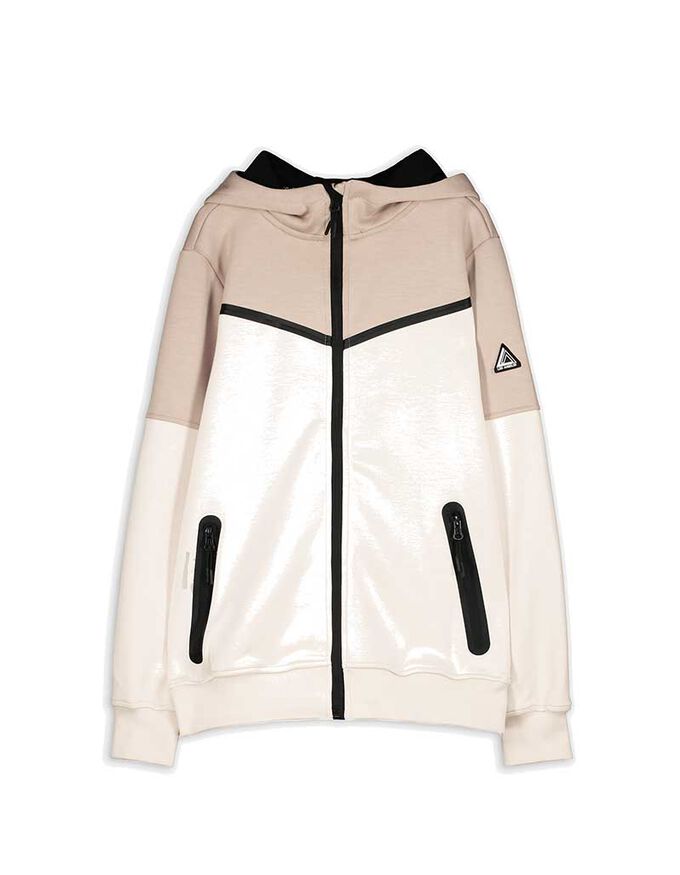 Sweatjacke - Aufnäher