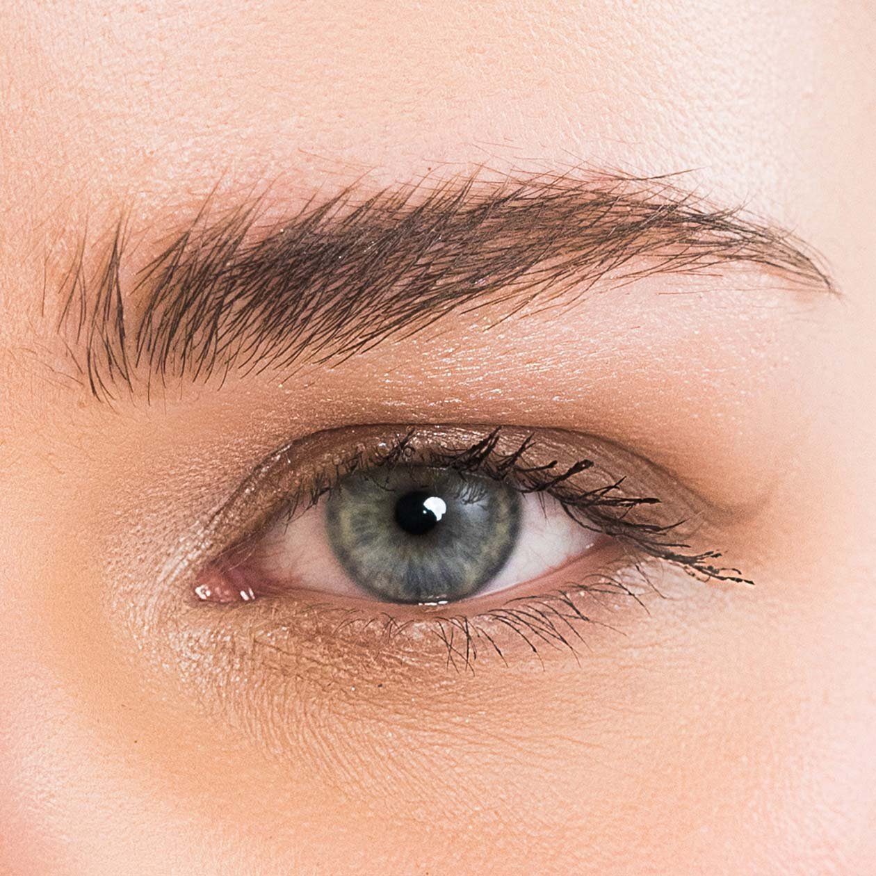 Gokos Augenbrauen-Stift GOKOS BrowStyler, 2in1: Duo-Augenbrauen-Stift mit Puder und praktischem Bürstchen