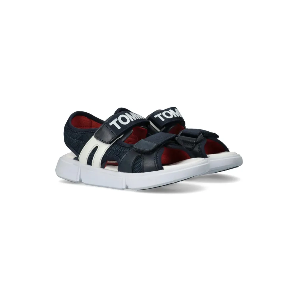 Tommy Hilfiger Velcro Sandal T3B2-31109-1183-007 / blau
