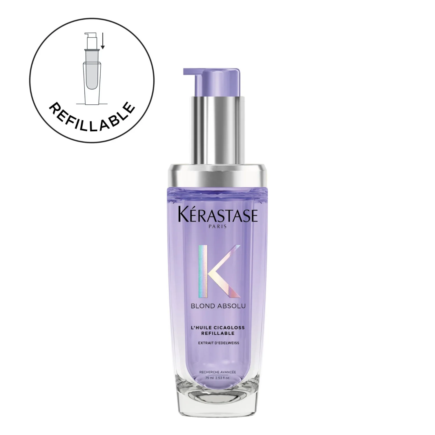 Blond Absolu L'Huile Cicagloss - Aceite para peinar y dar acabado al cabello, Aceite para el cabello