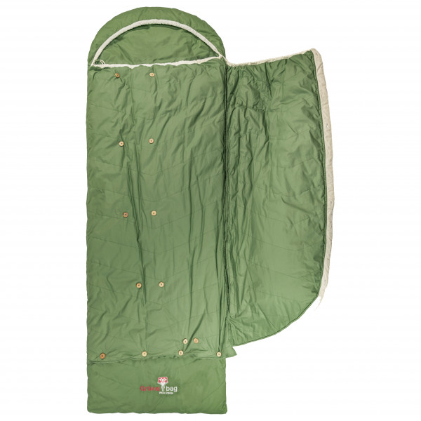 Grüezi Bag - Biopod DownWool Nature Comfort - Daunenschlafsack