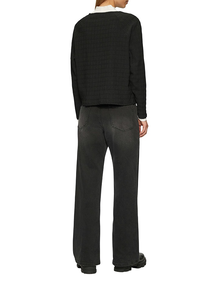 comma Bluse in Schwarz günstig kaufen