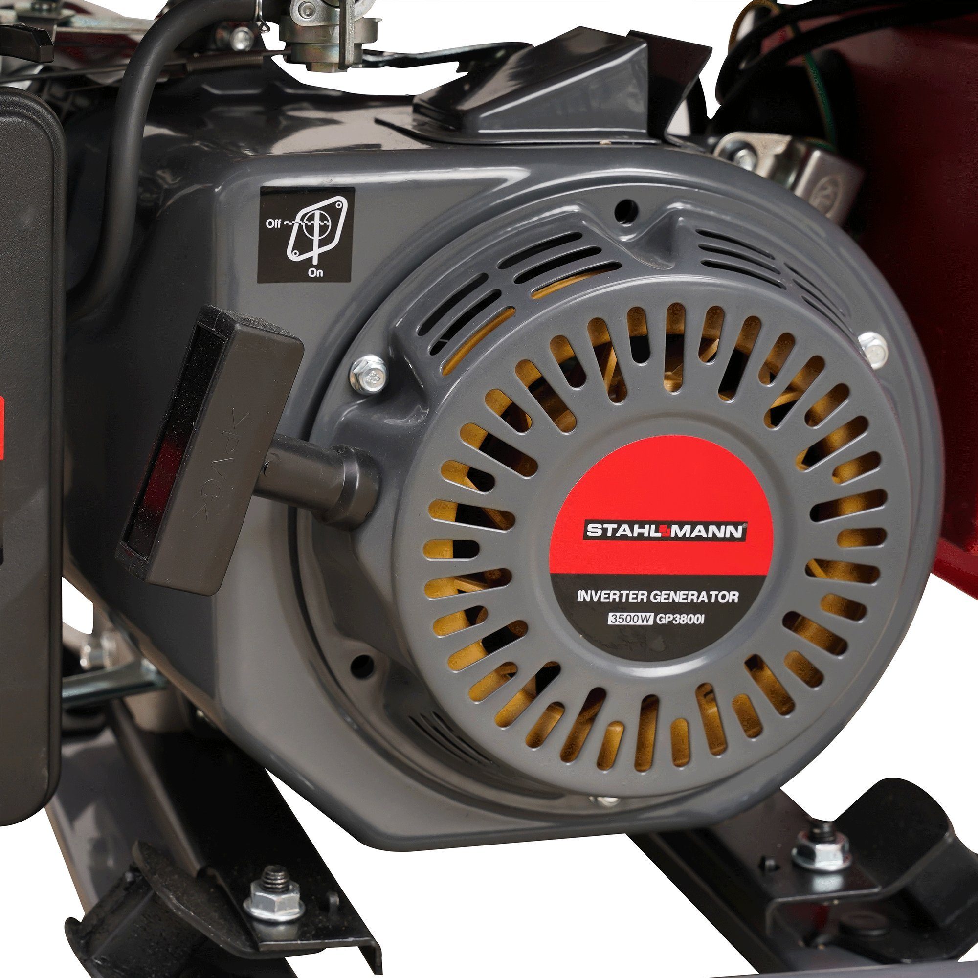 Stahlmann Stromerzeuger Stahlmann Inverter Stromerzeuger Stromgenerator GP2500I, 2500 Watt, Notstromaggregat Benzin - leise und kraftvoll, Stromaggregat oder Generator optimal für Hausversorgung, 2.5 in kW, (1x Stahlmann Stromerzeuger GP2500I), 2500W