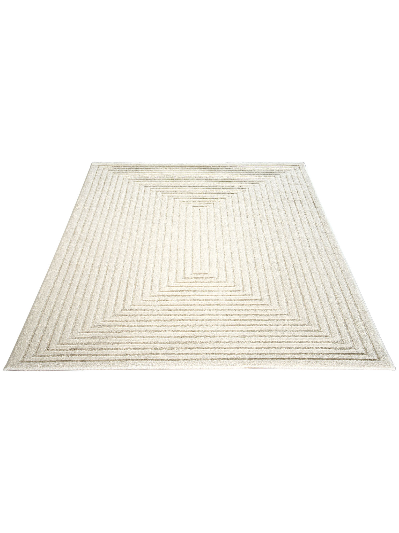 Kirkeby Moderner Teppich, Creme