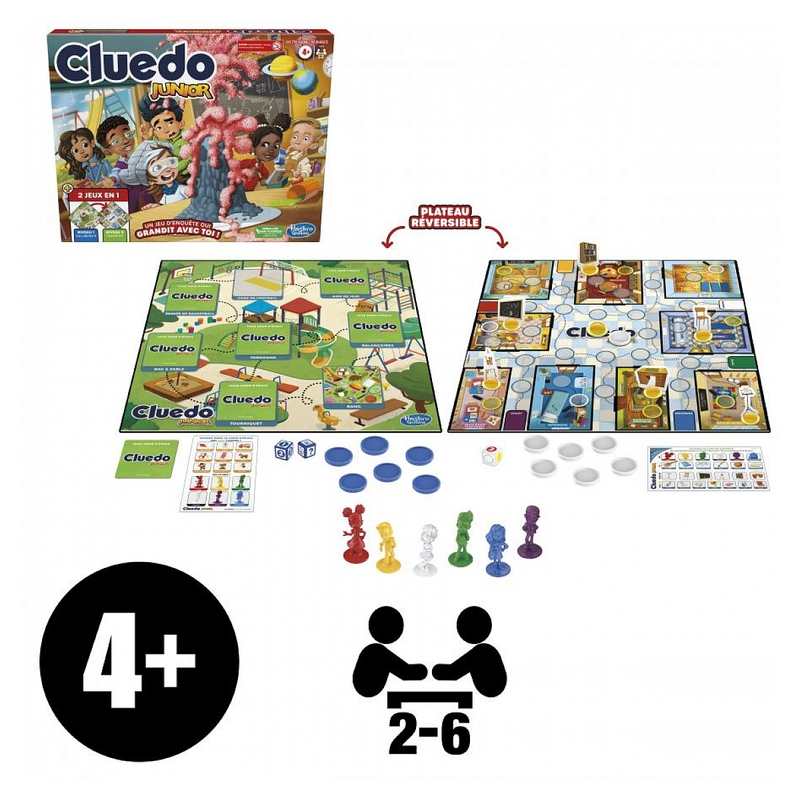Cluedo junior 2 en 1