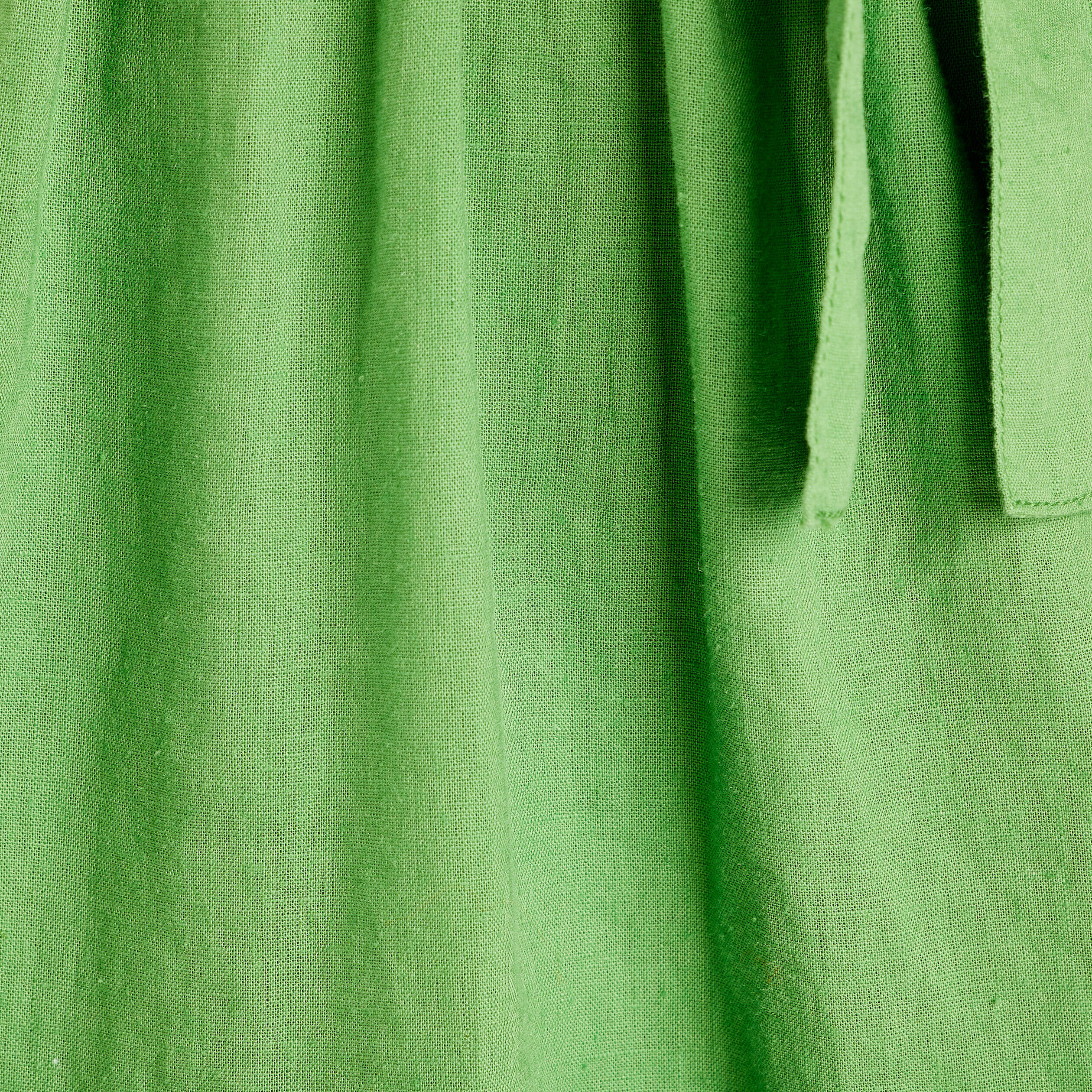 Robe évasée ceinturée vert femme | Cache Cache