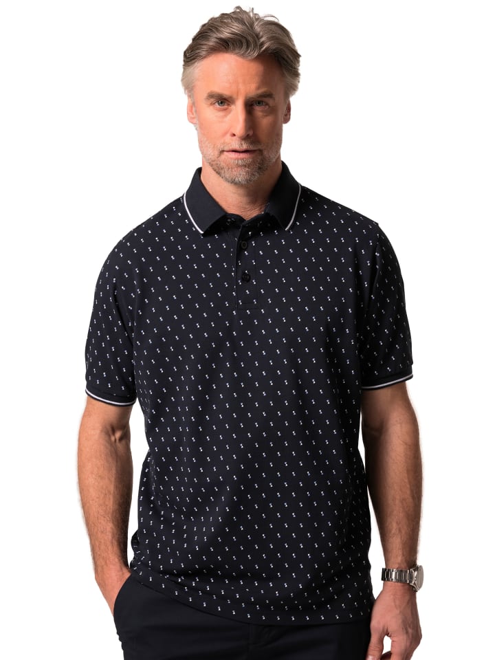 Boston Park Poloshirt in navy blau günstig kaufen