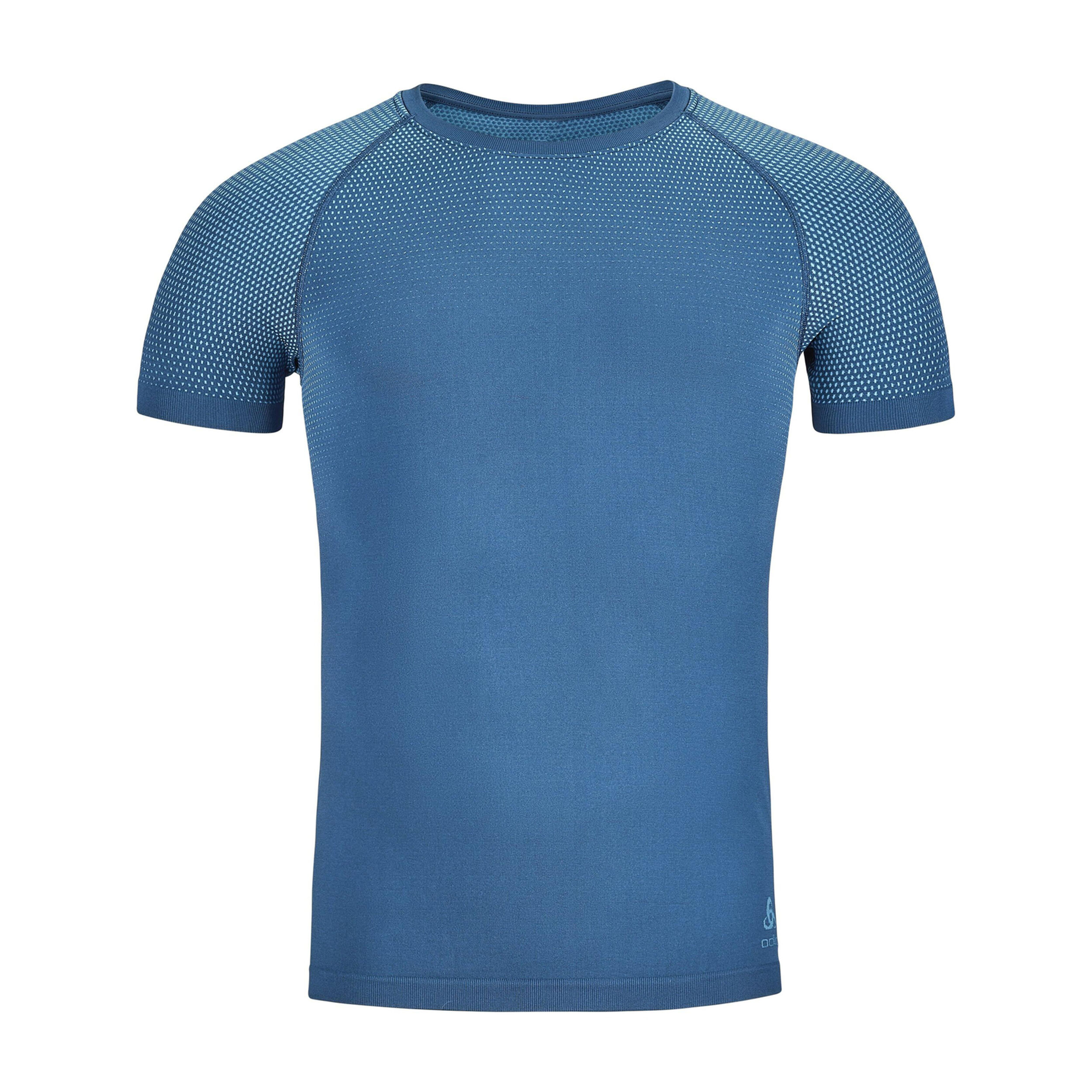 BL Top Crew Neck Shortsleeve Performance Light Eco Laufshirt Herren - Blau
