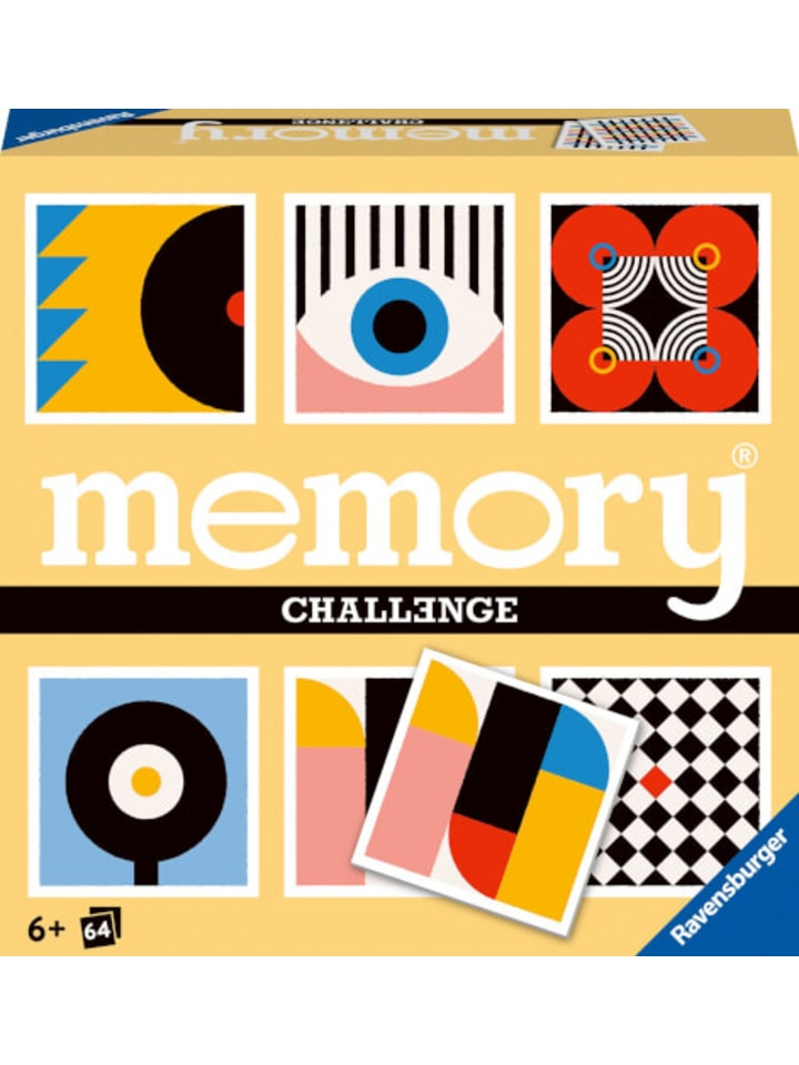 Ravensburger Gedächtnisspiel Challenge memory Verrückte Muster, ab 6 Jahre günstig kaufen onesize