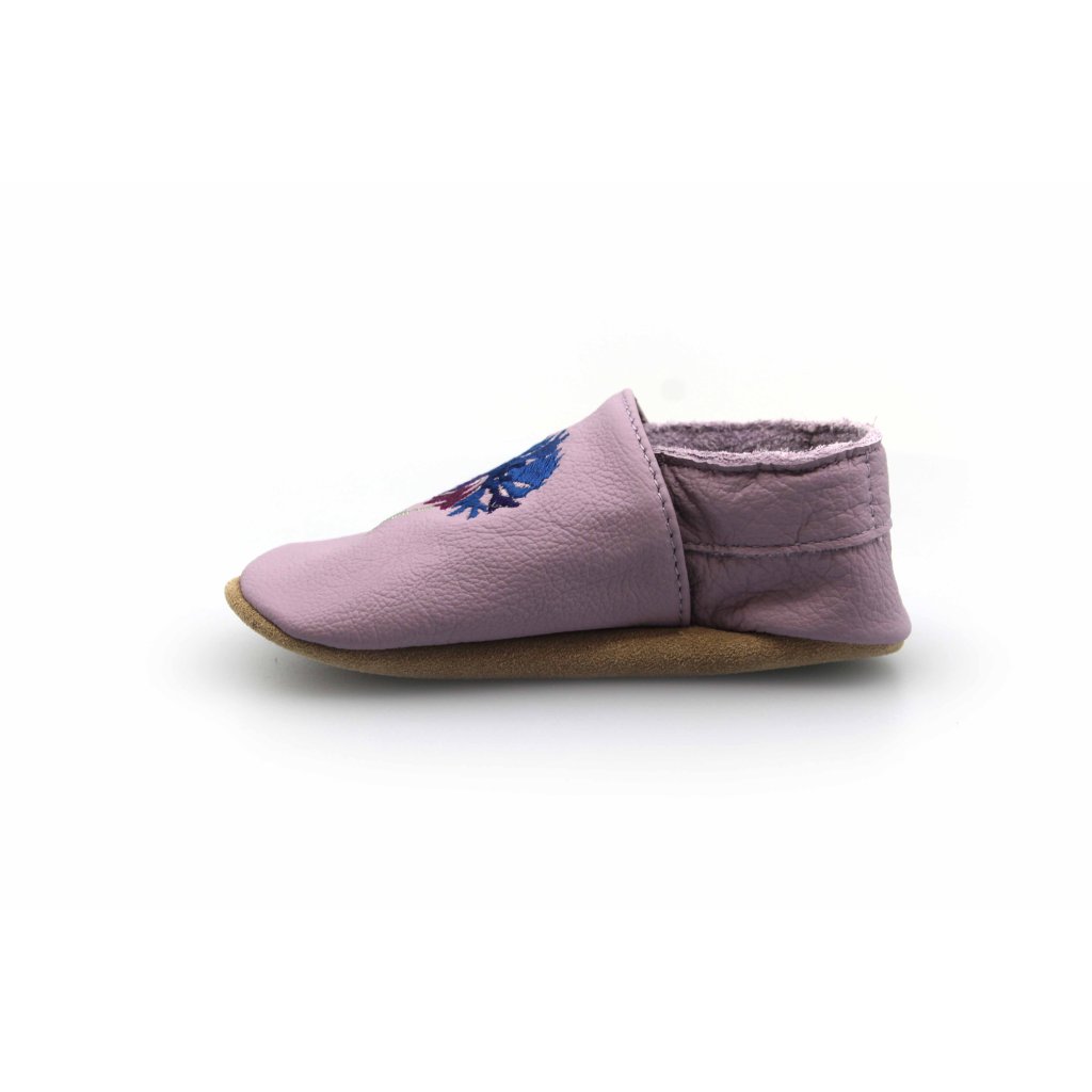 baBice Cornflowers rosa Krabbelschuhe