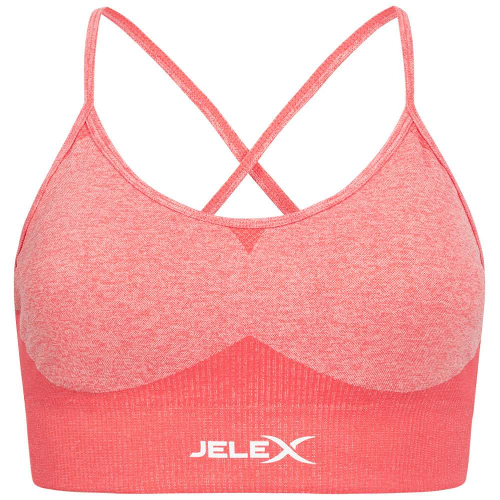 JELEX Angelina Damen Fitness BH rosa