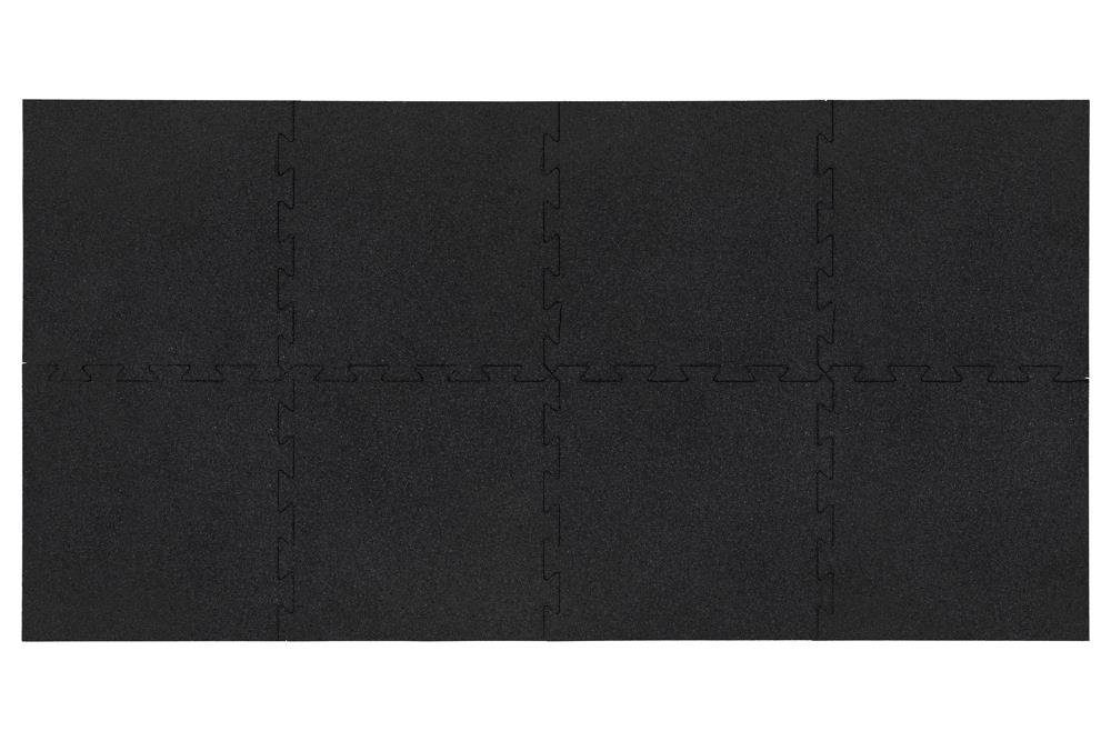 Sporttrend 24 Bodenmatte Gummi XS, Schutzmatte Bodenschutzmatte Fitnessmatte Sportmatte Trainingsmatte Yogamatte Übungsmatte Unterlegmatte Turnmatte Puzzlematte Bodenmatte