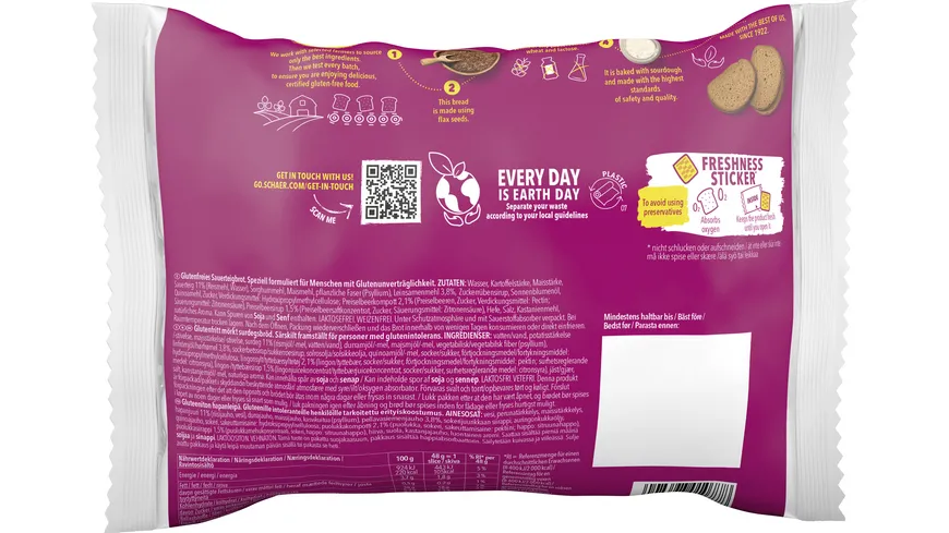 Schär Sauerteigbrot - glutenfrei 240 g