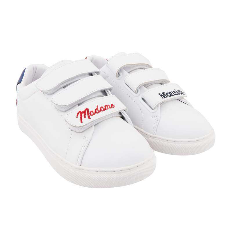 Baskets en cuir Edith madame monsieur