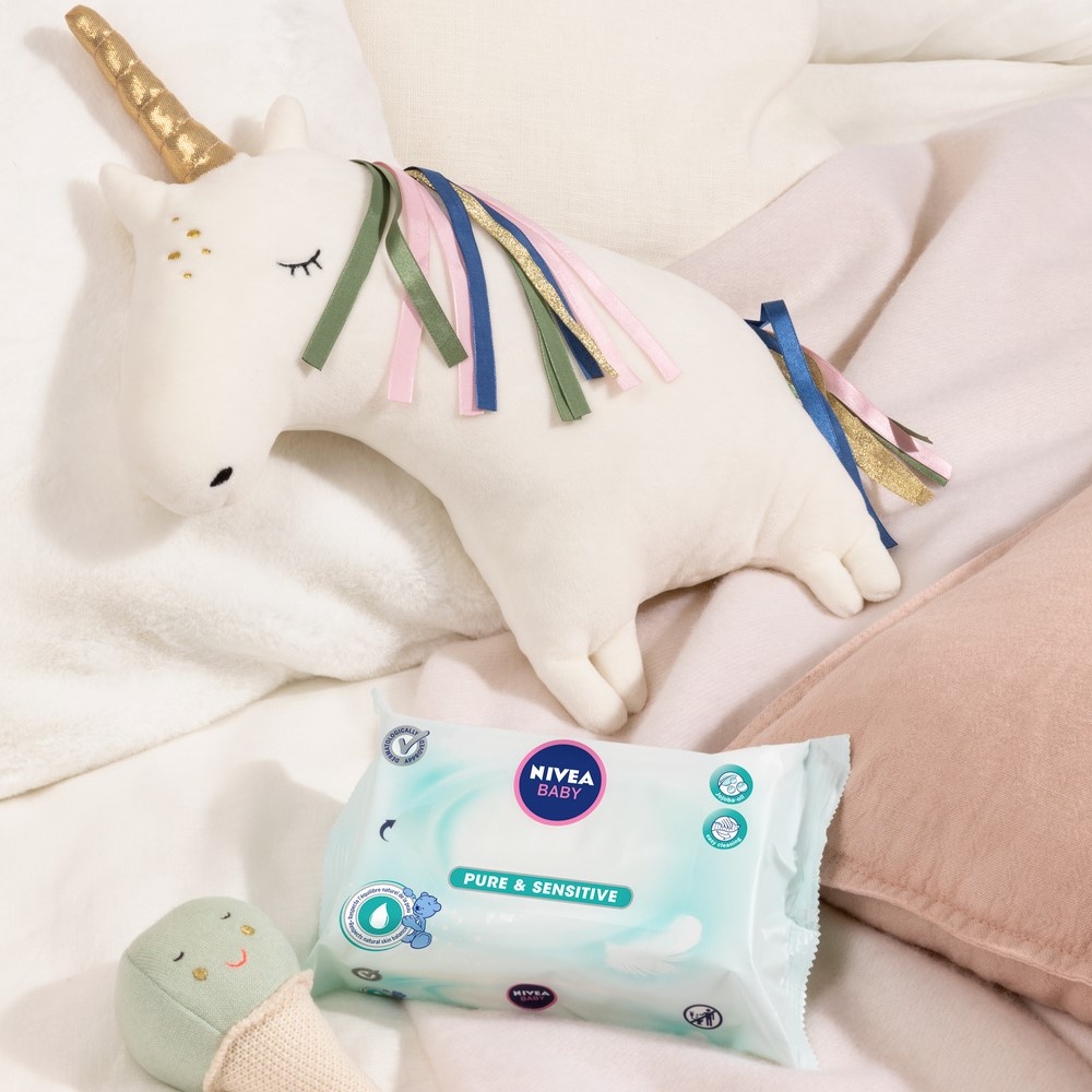nivea Lingettes Bébé Pure&Sensitive Lingettes Bébé