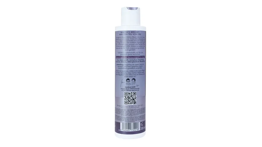 Jean&Len Silbershampoo Silberweide/Cassis 300 ml