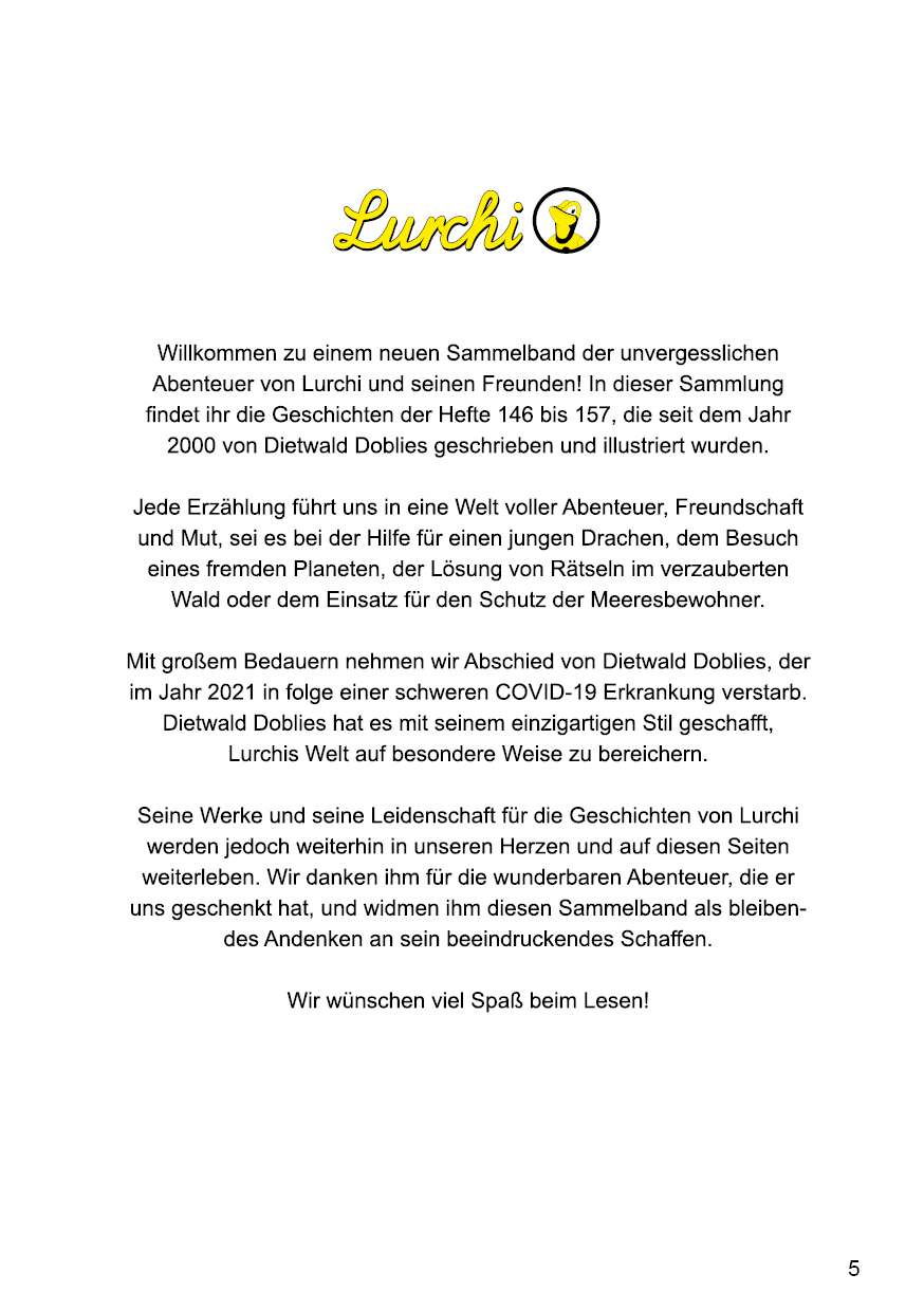 Lurchis Abenteuer - Band 9