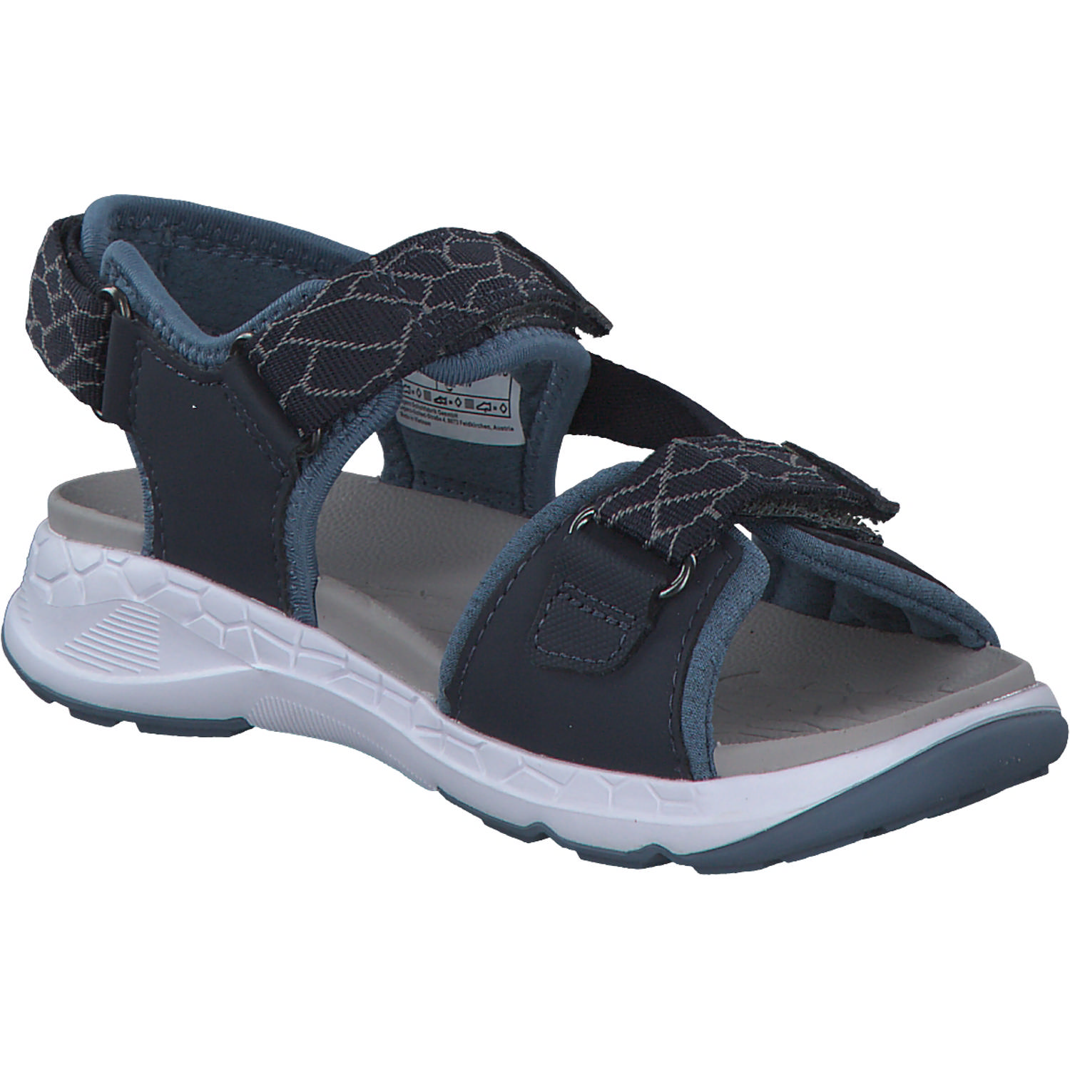 Superfit CRISS CROS 00580, Sandalen (Kinder), Kinder, Blau