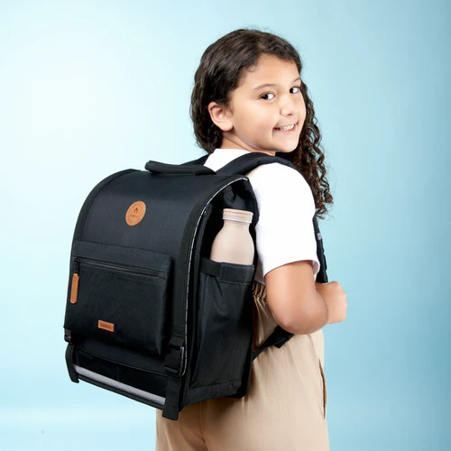 Discover Large Berlin Black Schoolbag